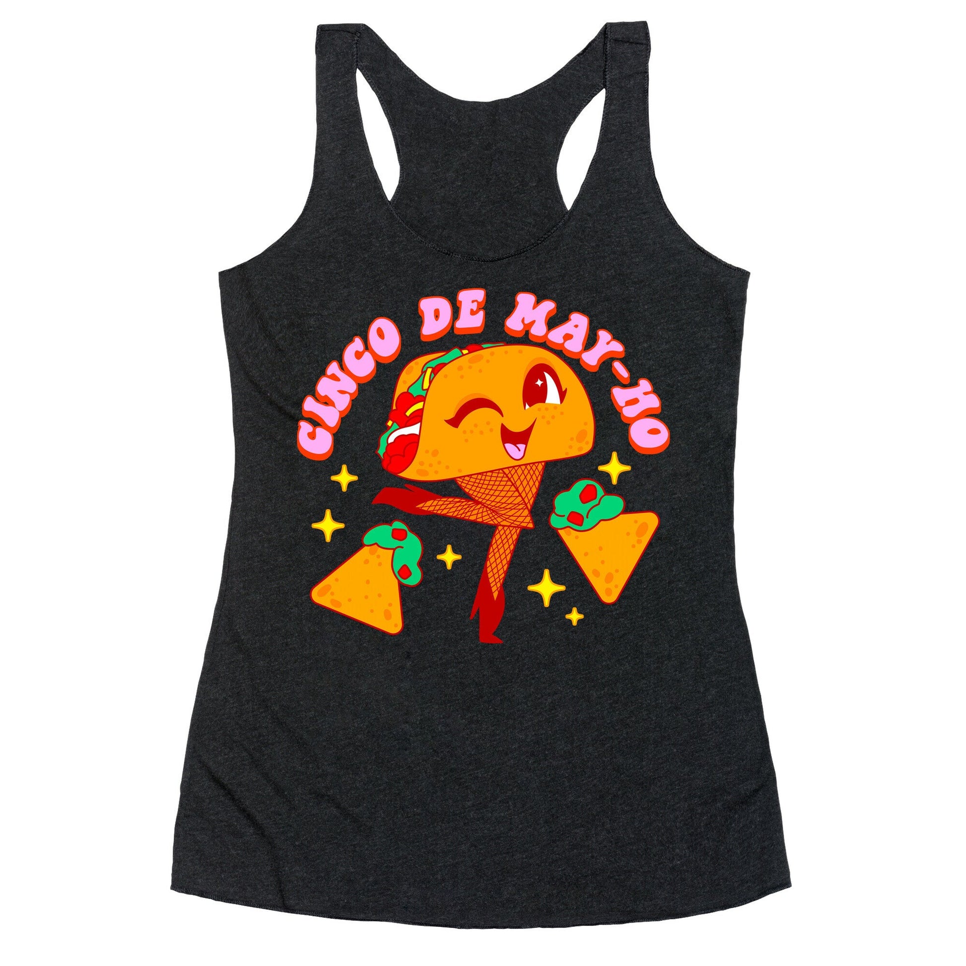 Cinco De May-Ho Racerback Tank
