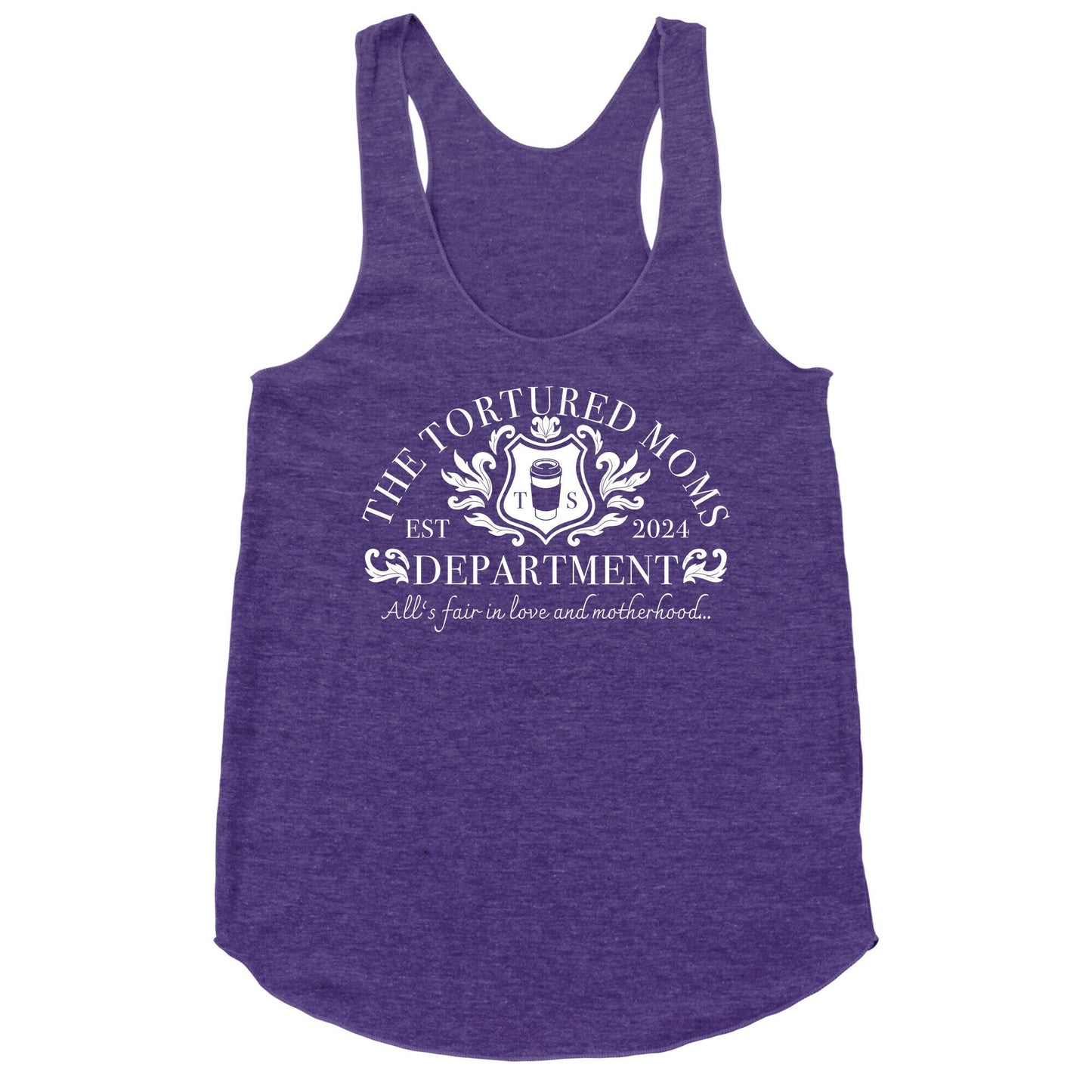 The Tortured Moms Department Racerback Tank