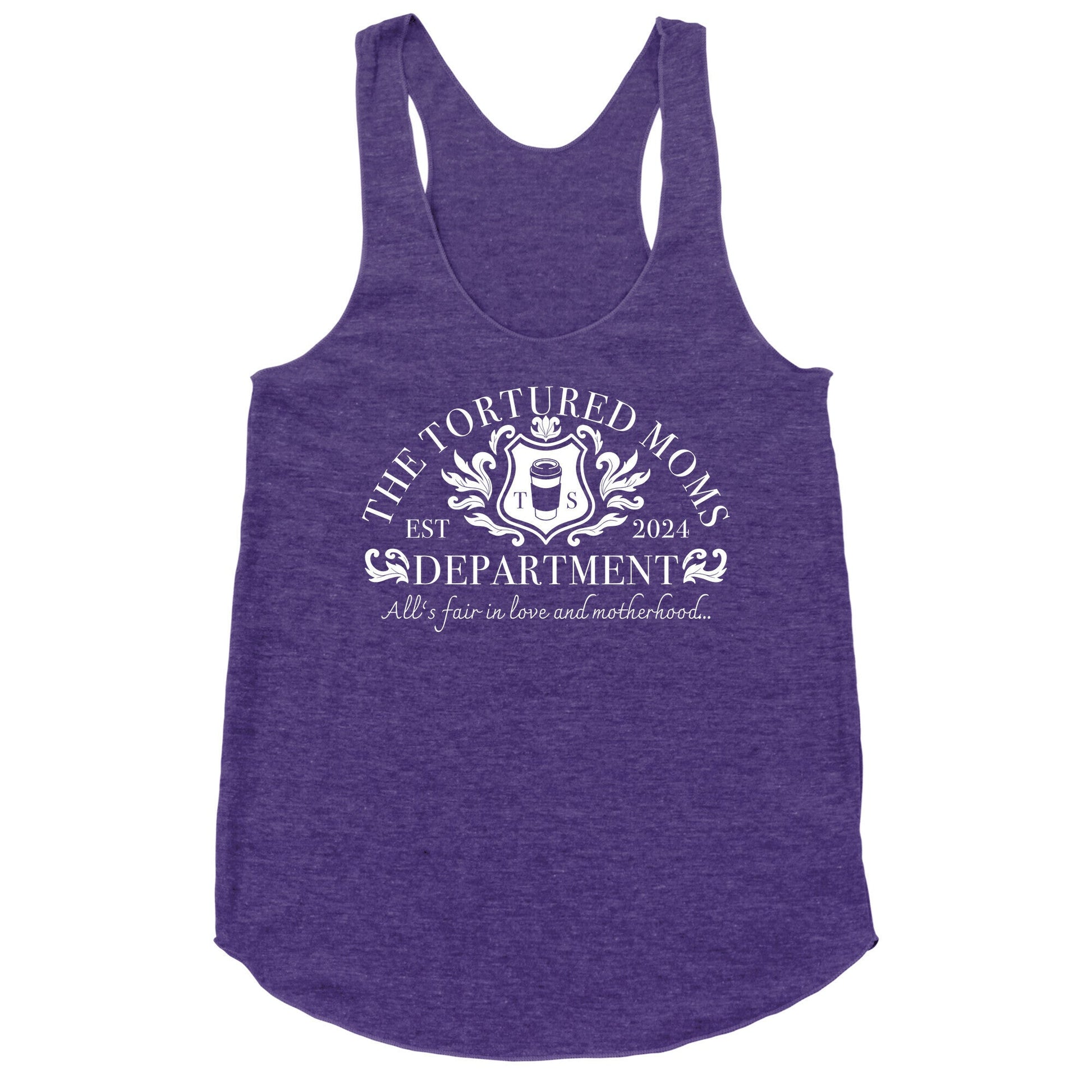 The Tortured Moms Department Racerback Tank