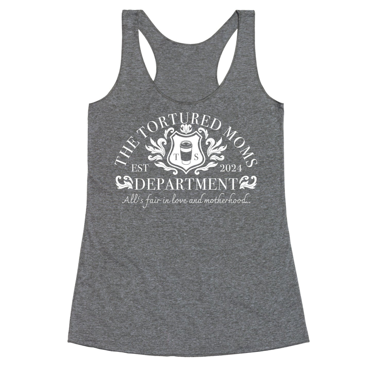 The Tortured Moms Department Racerback Tank