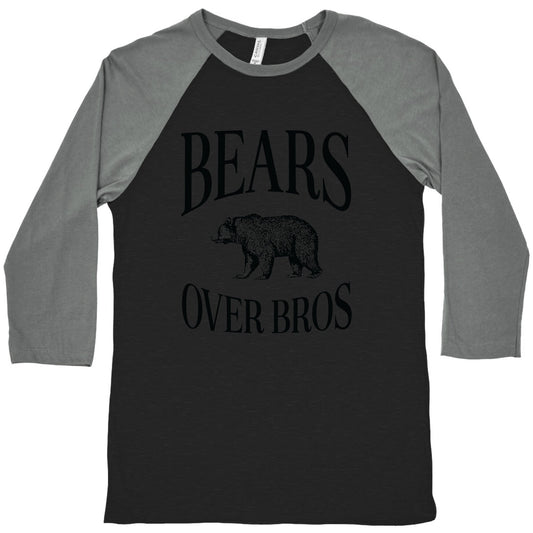 Bears Over Bros Baseball Tee