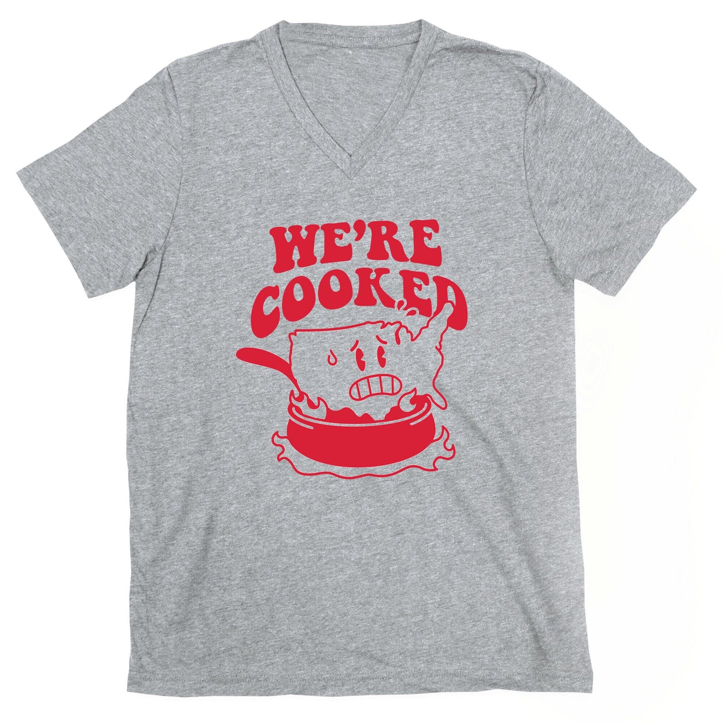 We're Cooked USA V-Neck