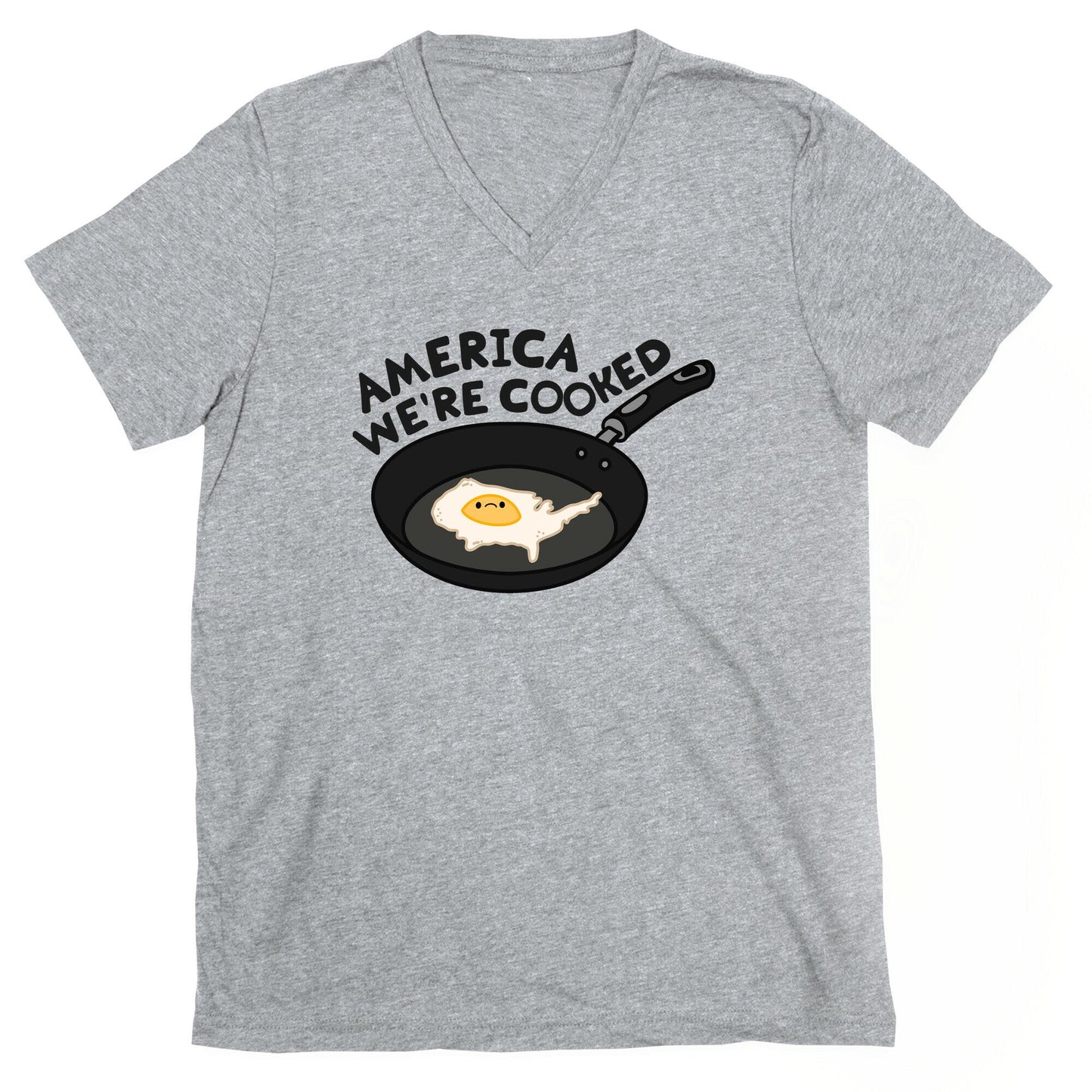 America Were Cooked V-Neck
