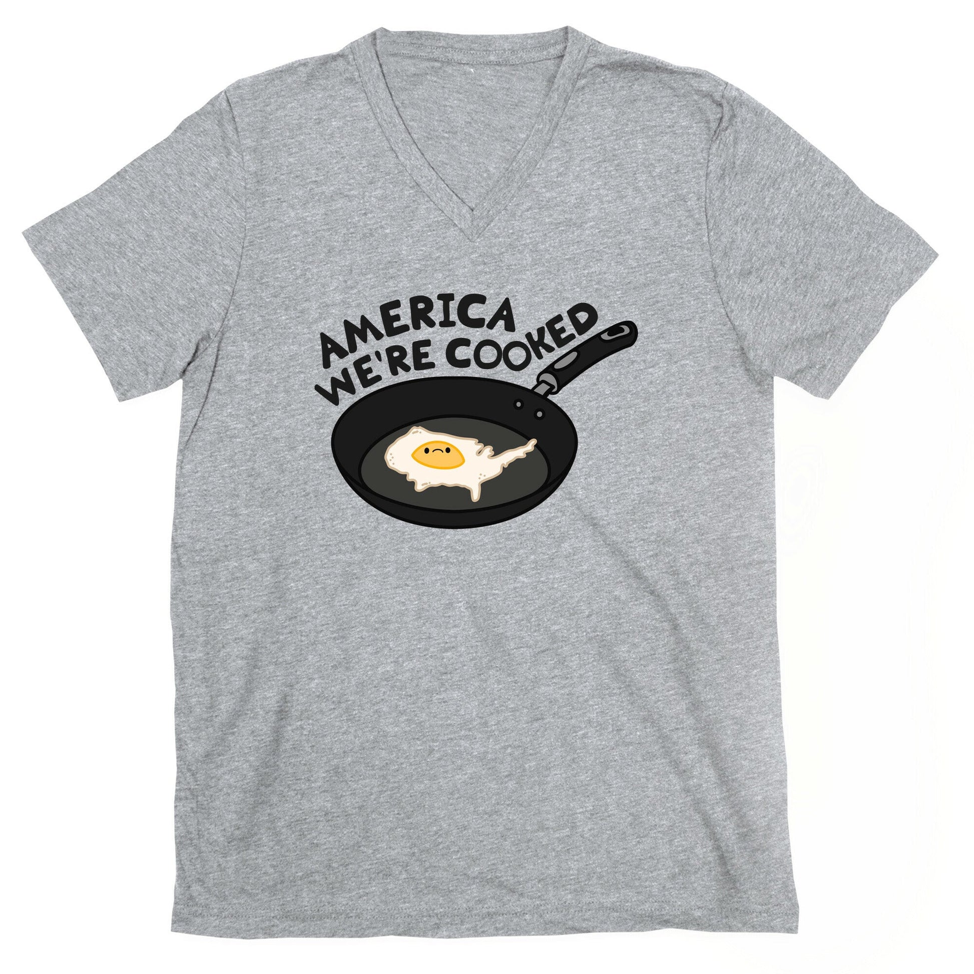 America Were Cooked V-Neck