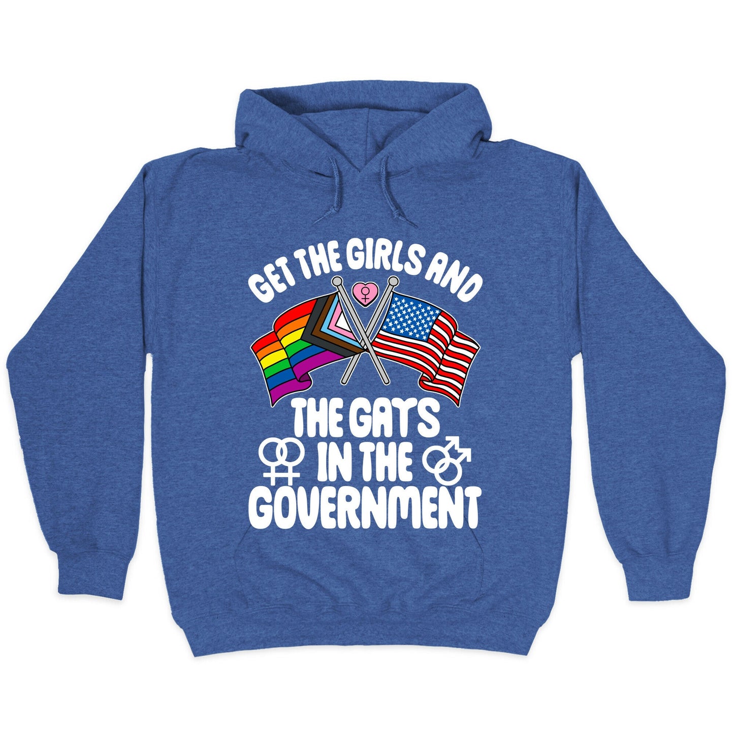 Get The Girls and The Gays In The Government Hoodie