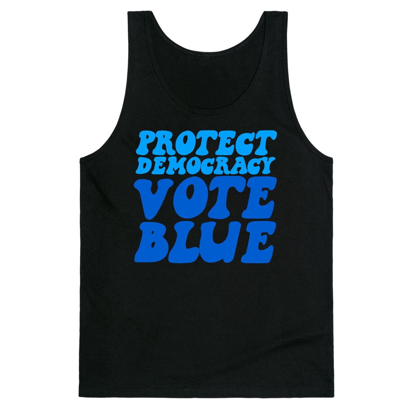Protect Democracy Vote Blue Tank Top
