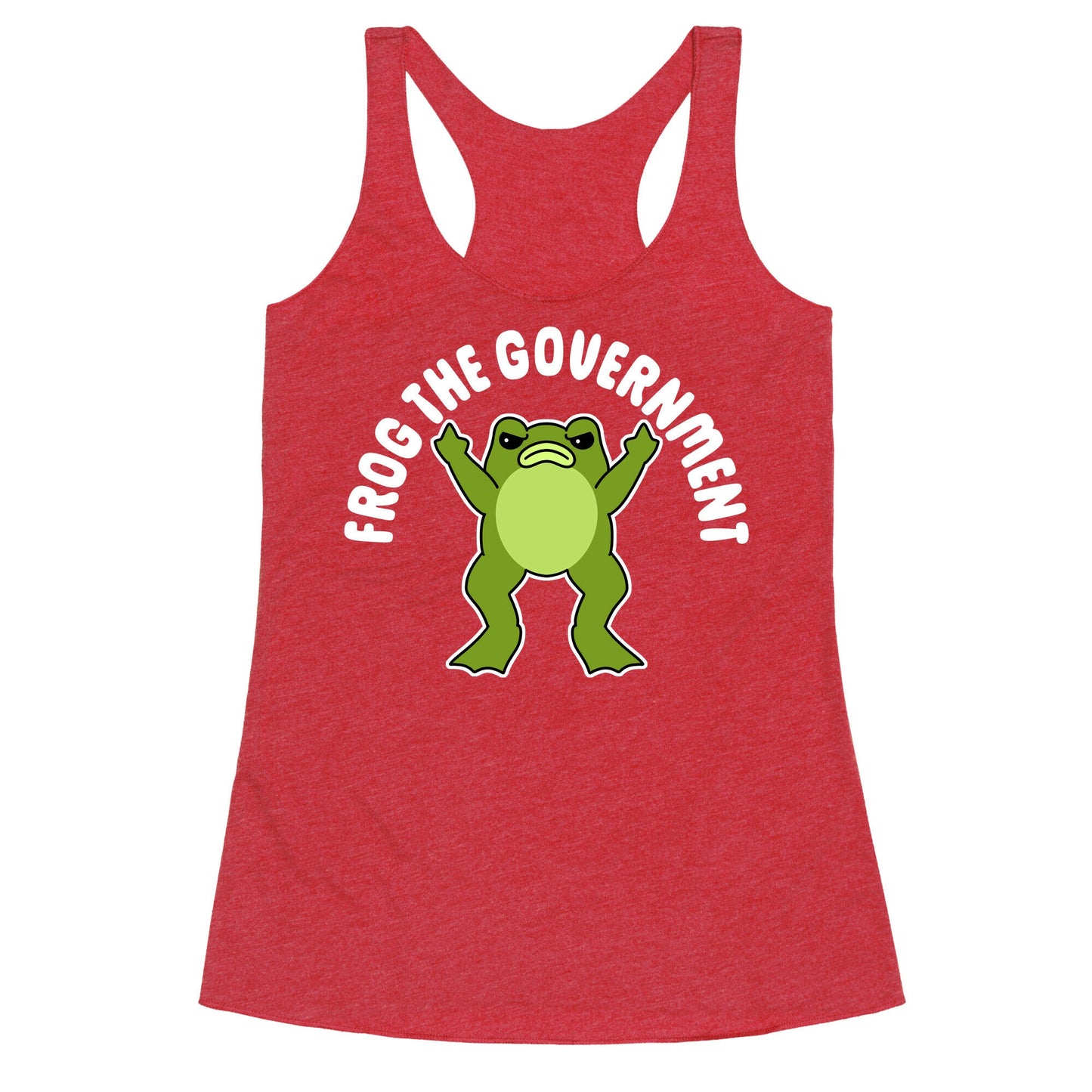 Frog The Government Racerback Tank
