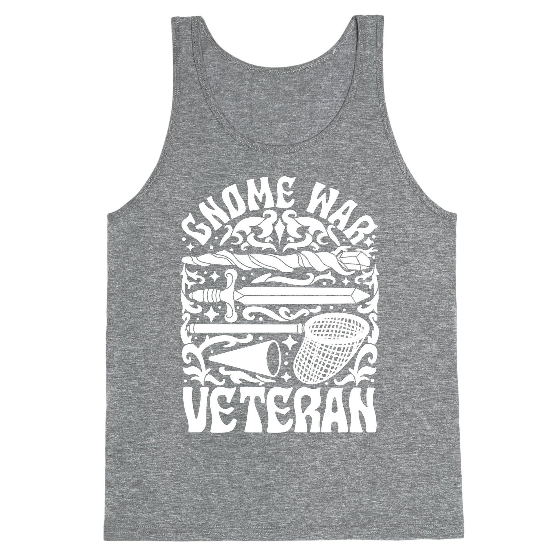Gnome War Veteran Tank Top