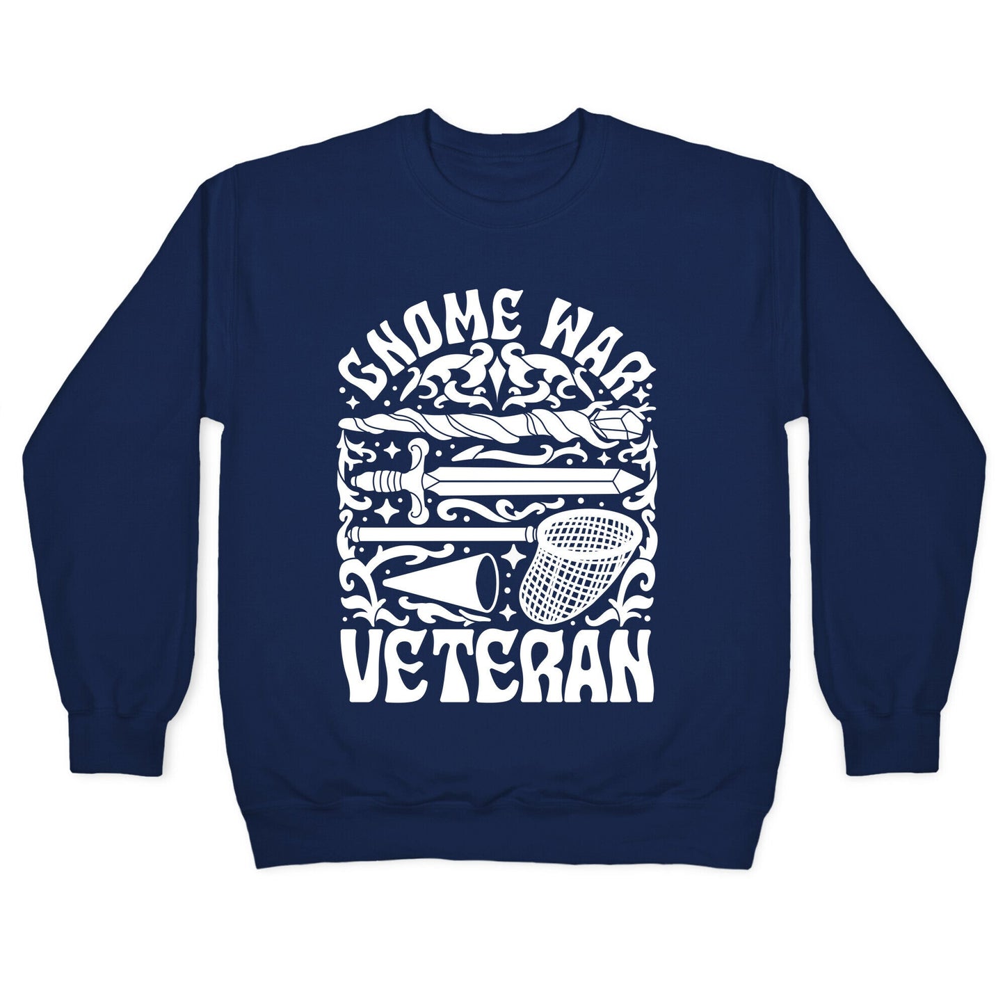 Gnome War Veteran Crewneck Sweatshirt