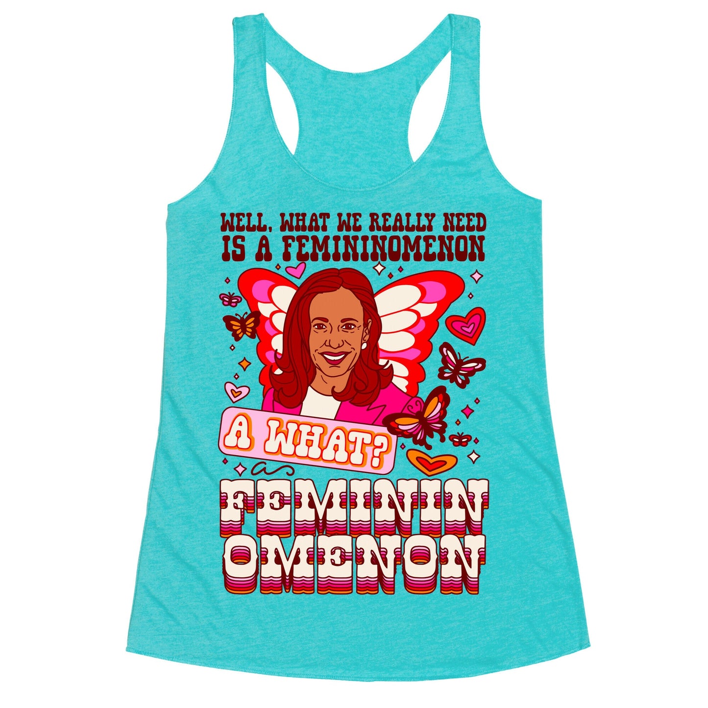 Kamala Harris A Femininomenon Racerback Tank