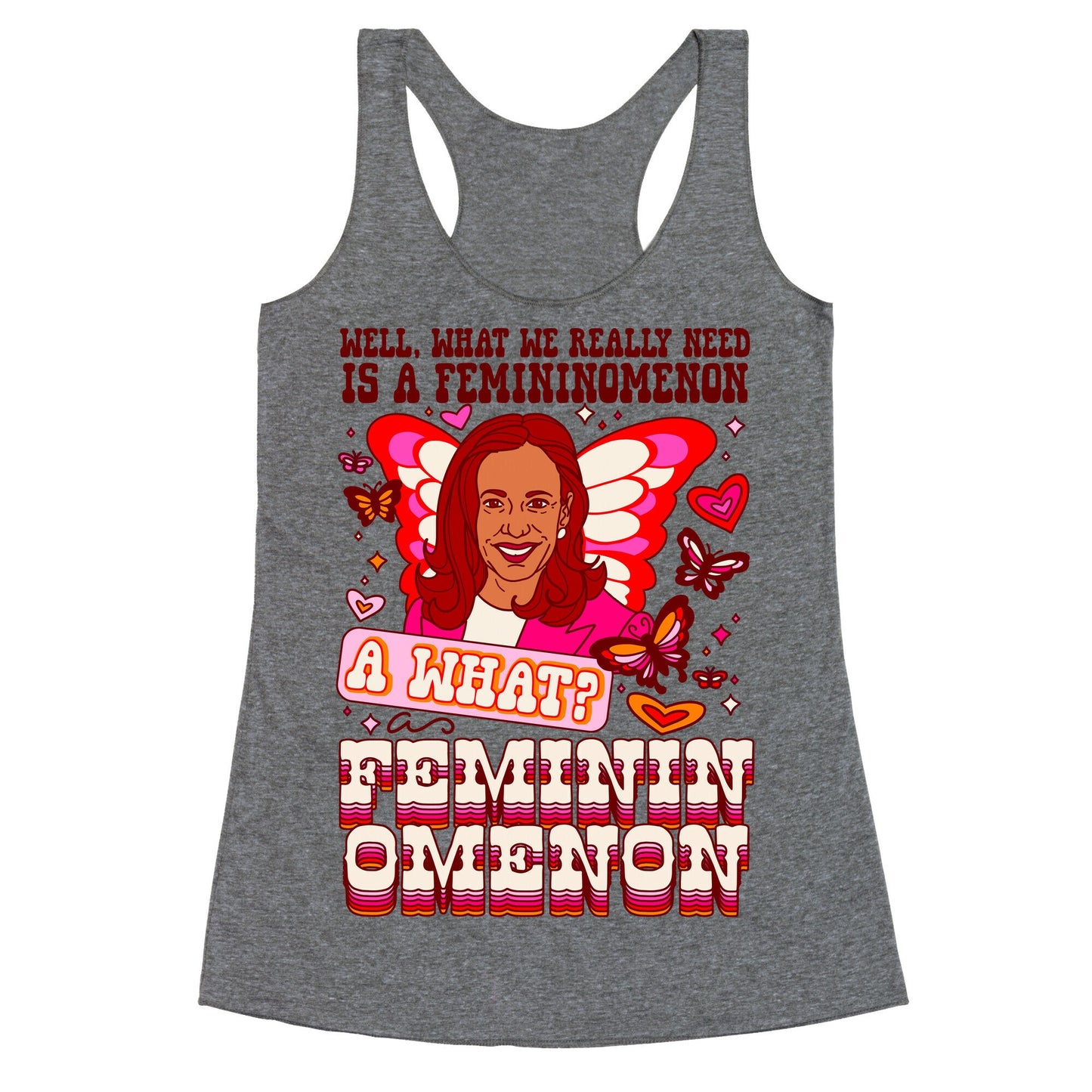 Kamala Harris A Femininomenon Racerback Tank