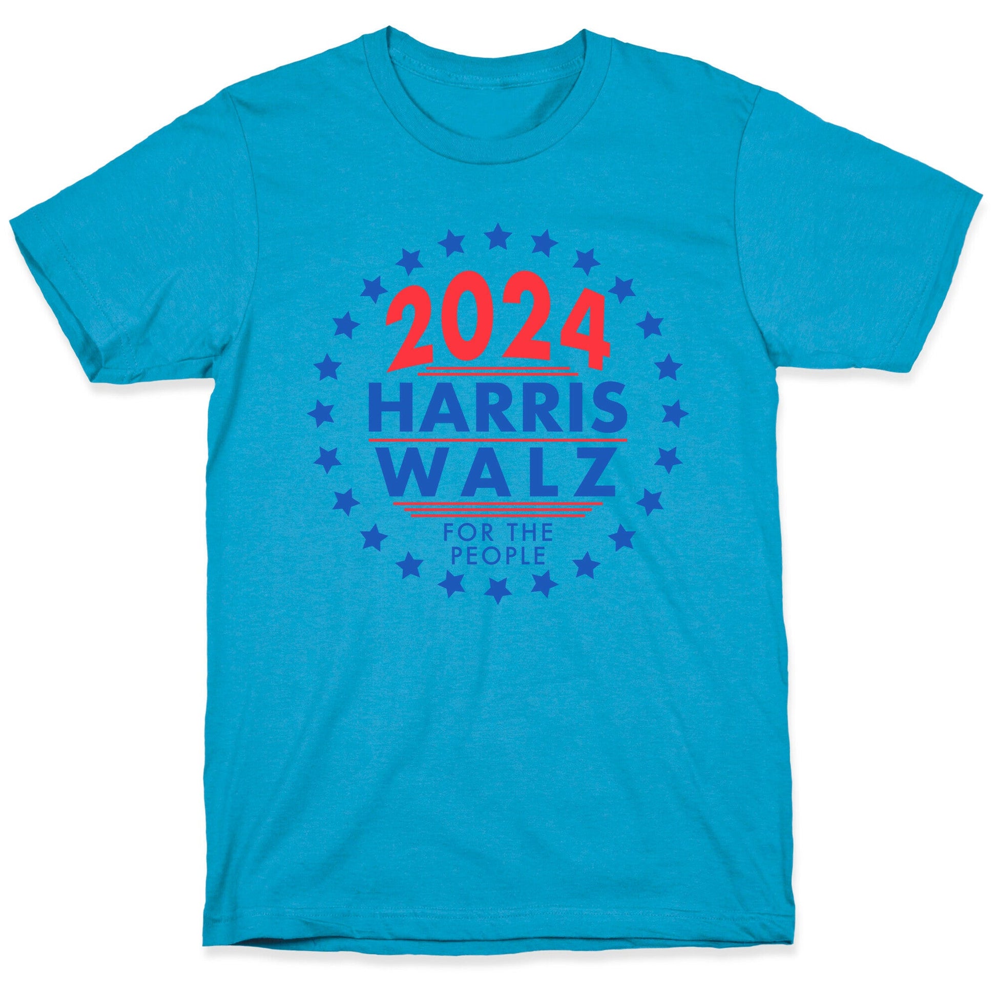 2024 Harris Walz For The People Unisex Triblend Tee