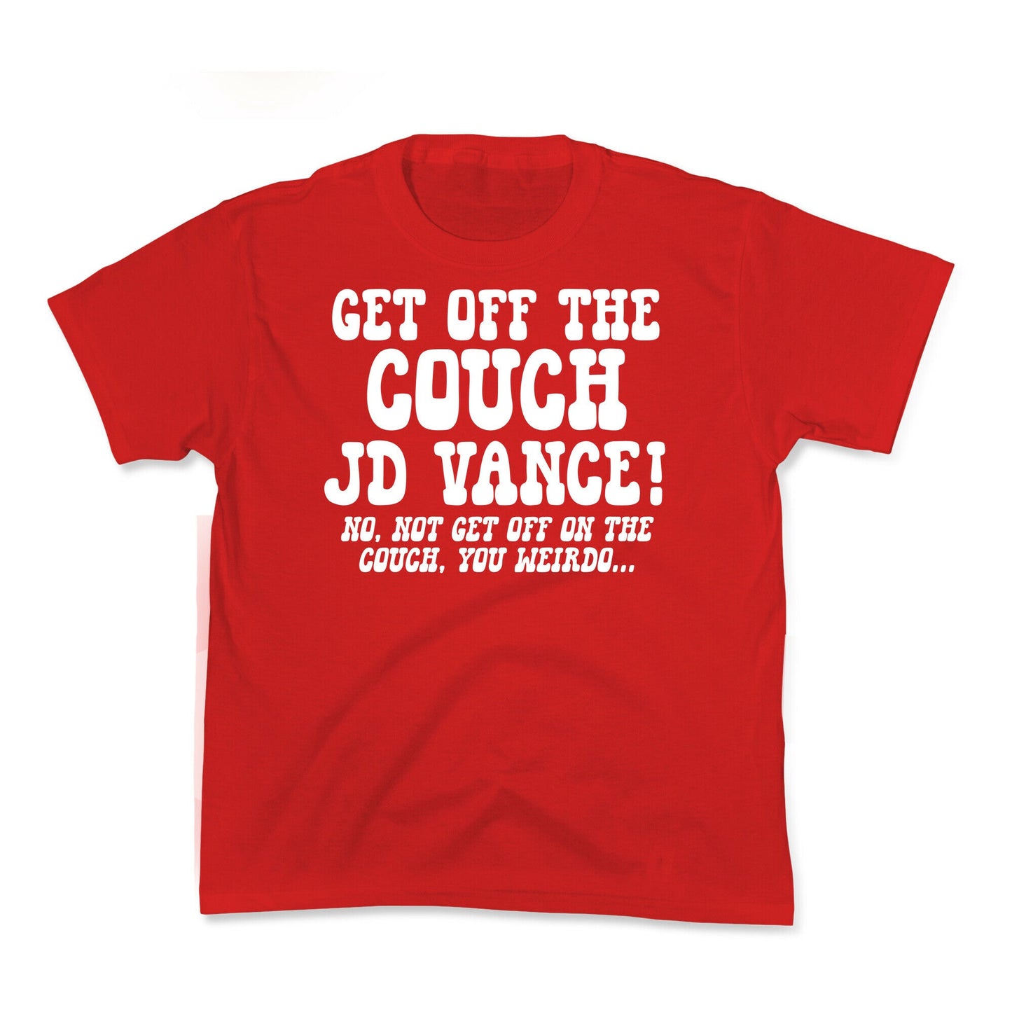 Get Off The Couch JD Vance Kids Tee