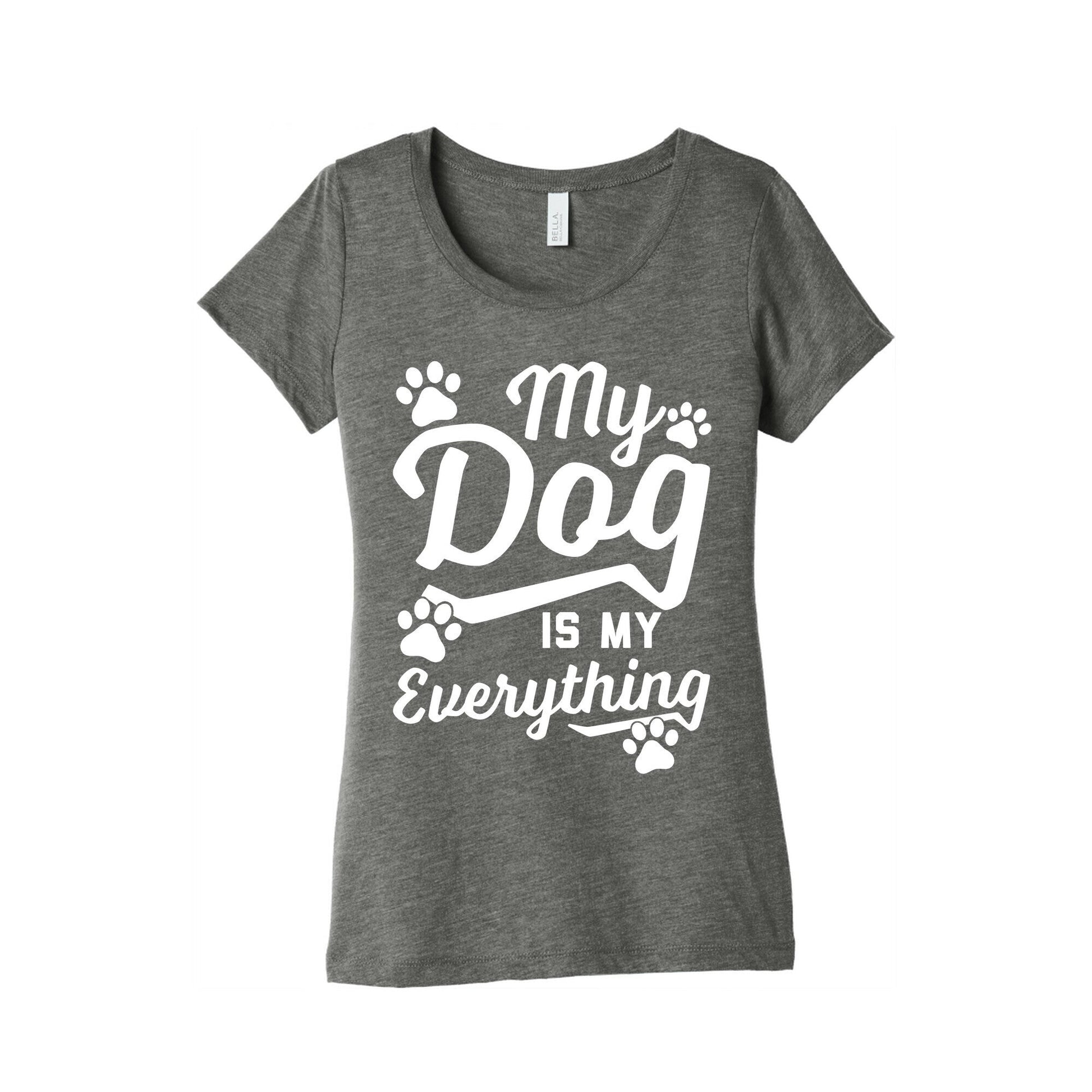 My Dog Is My Everything Women's Triblend Tee
