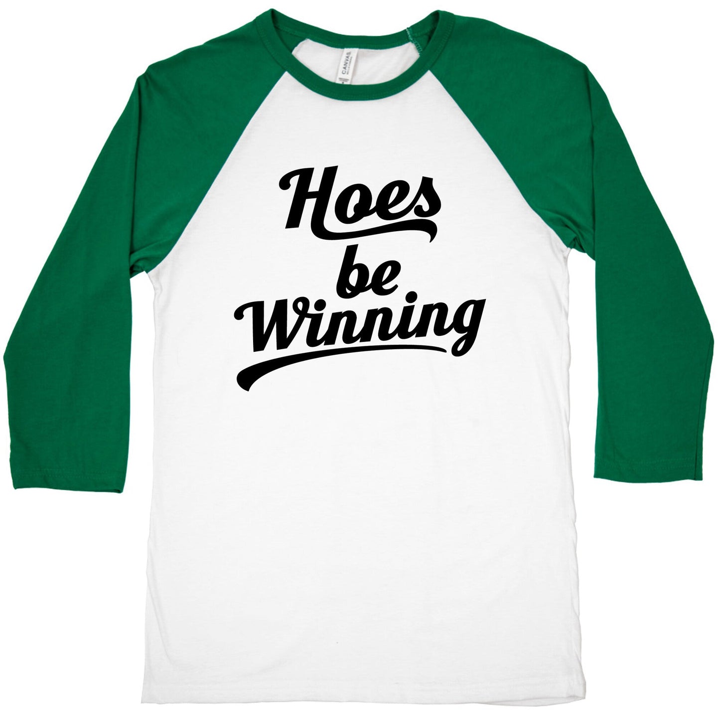 Hoes be Winning Baseball Tee