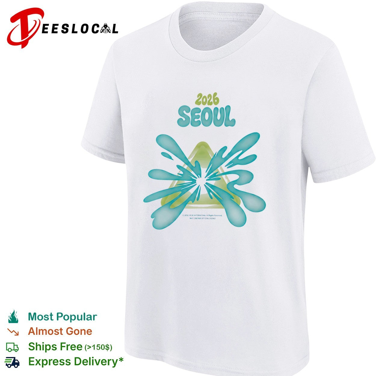 2026 Seoul Waterbomb Official License Festival shirt