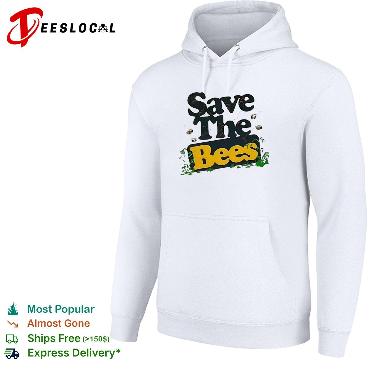 Save the Bees Nature Conservation environment shirt