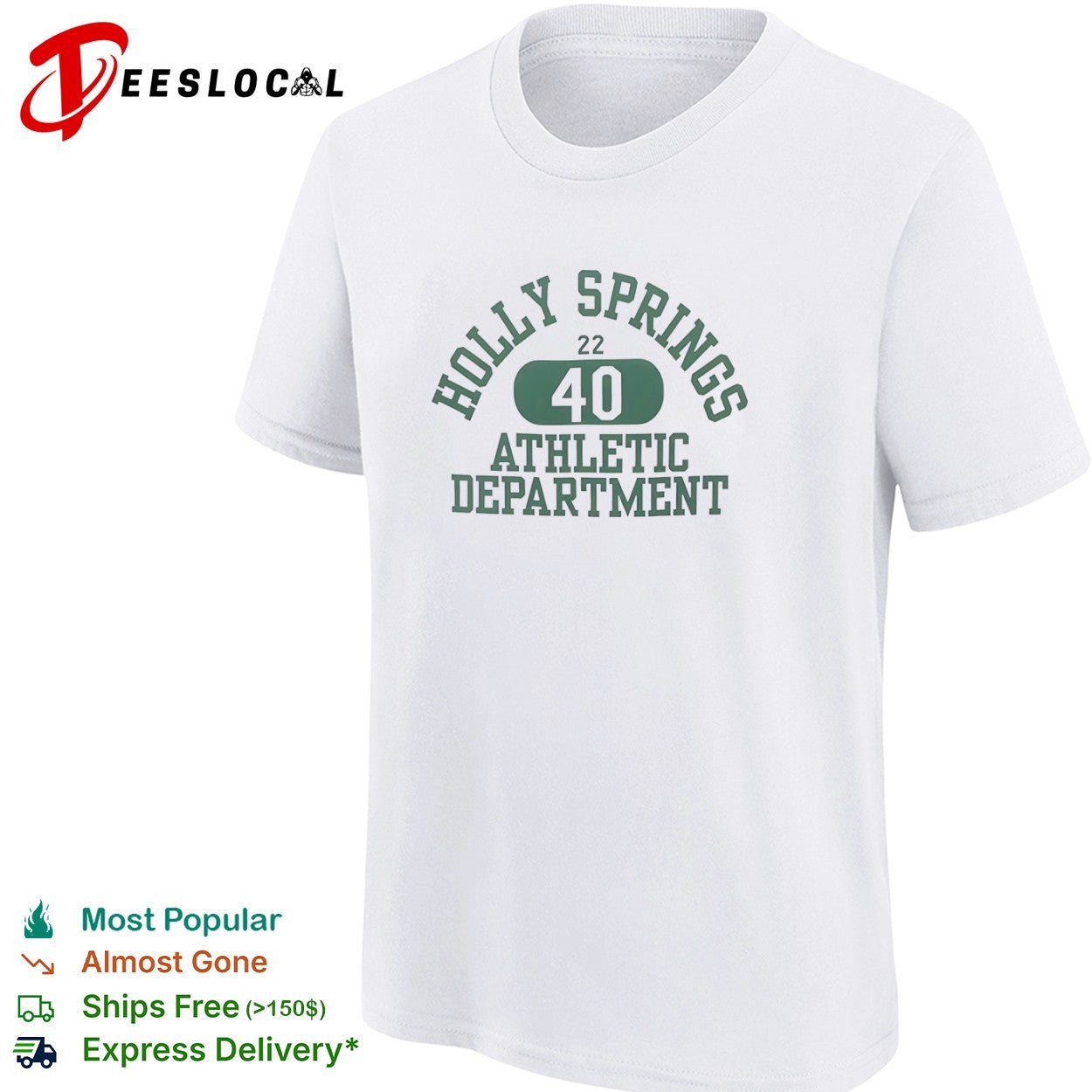 Holly Springs 40 Athletic Department Varsity shirt