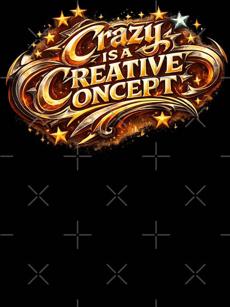 Crazy Creative Concept Gold Star Lettering by Artmares