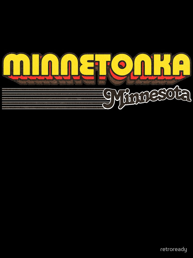 Minnetonka, Minnesota | Retro Stripes by retroready