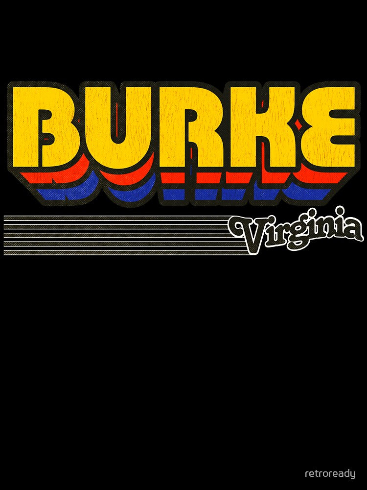 Burke, Virginia | Retro Stripes by retroready