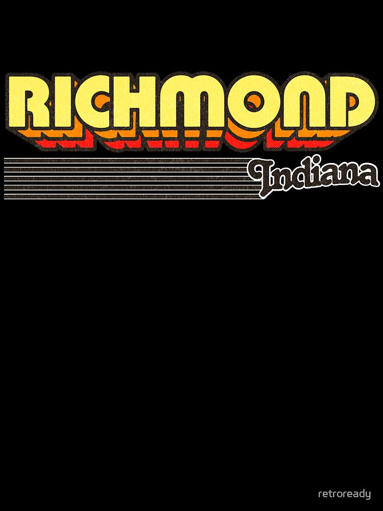 Richmond, Indiana | Retro Stripes by retroready