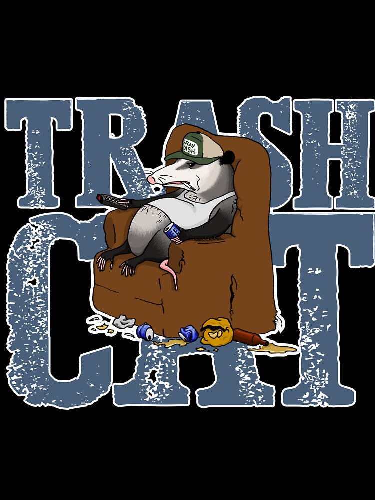 Trash Cat by scribblewit