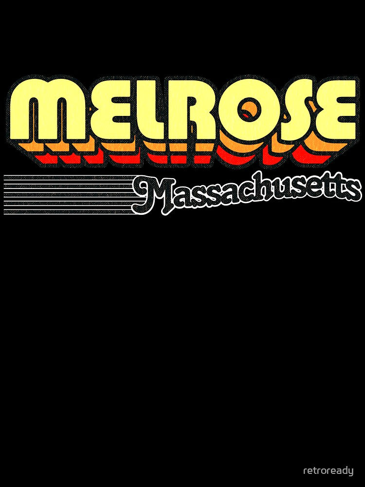 Melrose, Massachusetts | Retro Stripes by retroready