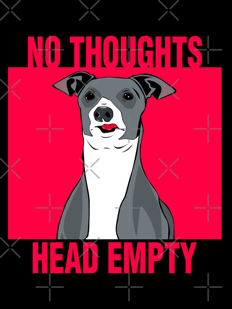 Kermit the dog, no thoughts head empty by MiyKu