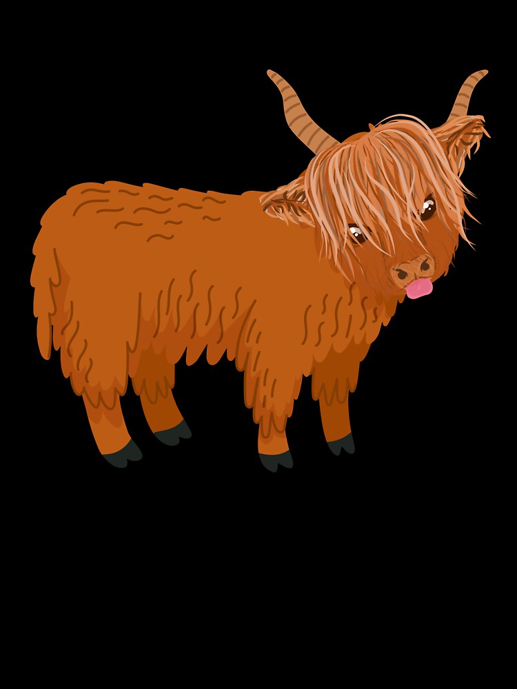 Scottish Highland Cows We Coos on Black Scotland Herd Hairy Cow miniature scottish highland cattle by farare2