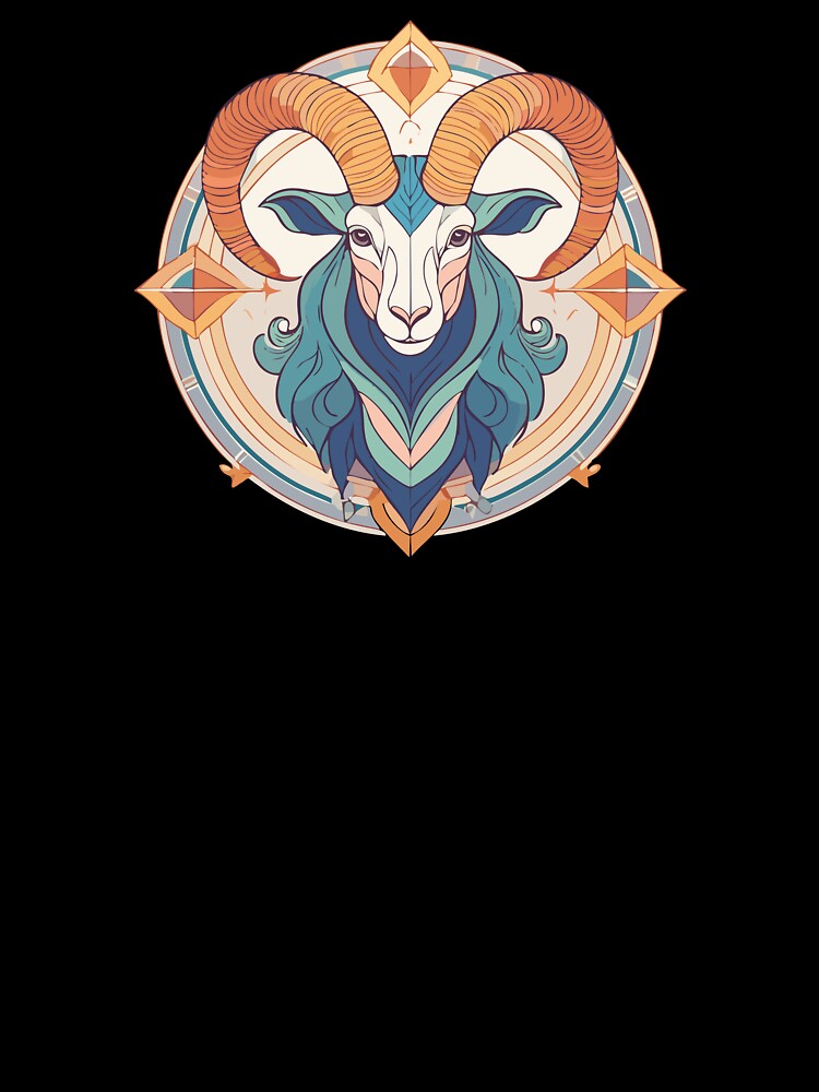 animal art ibex capricorn by PR7M
