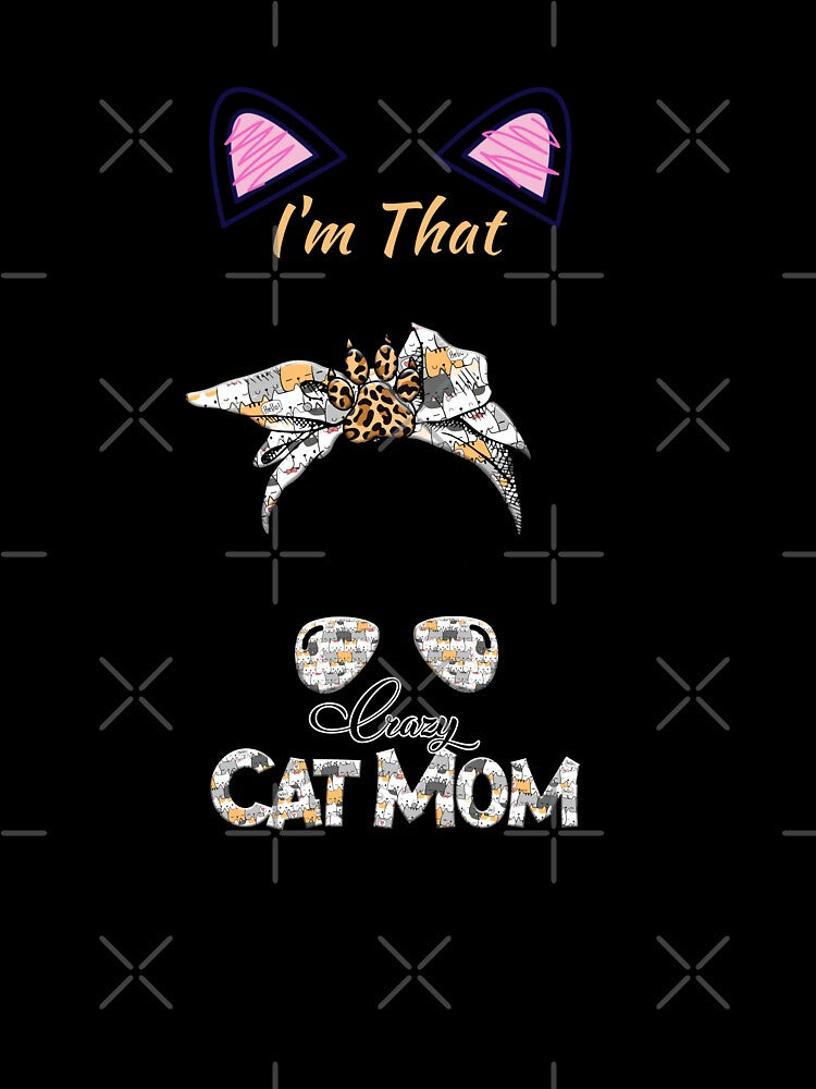 Crazy cat mom by SamXDesigns