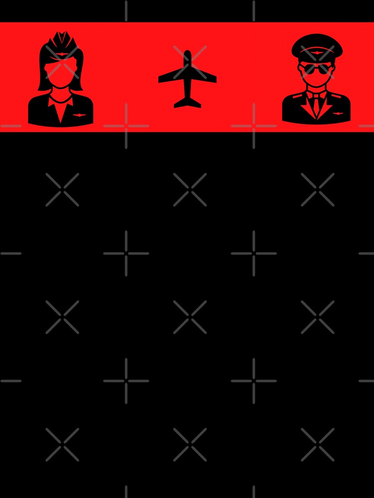 airplane icon and pilot icon in black on red writing.
Check out my other aviation designs! by izabella-design