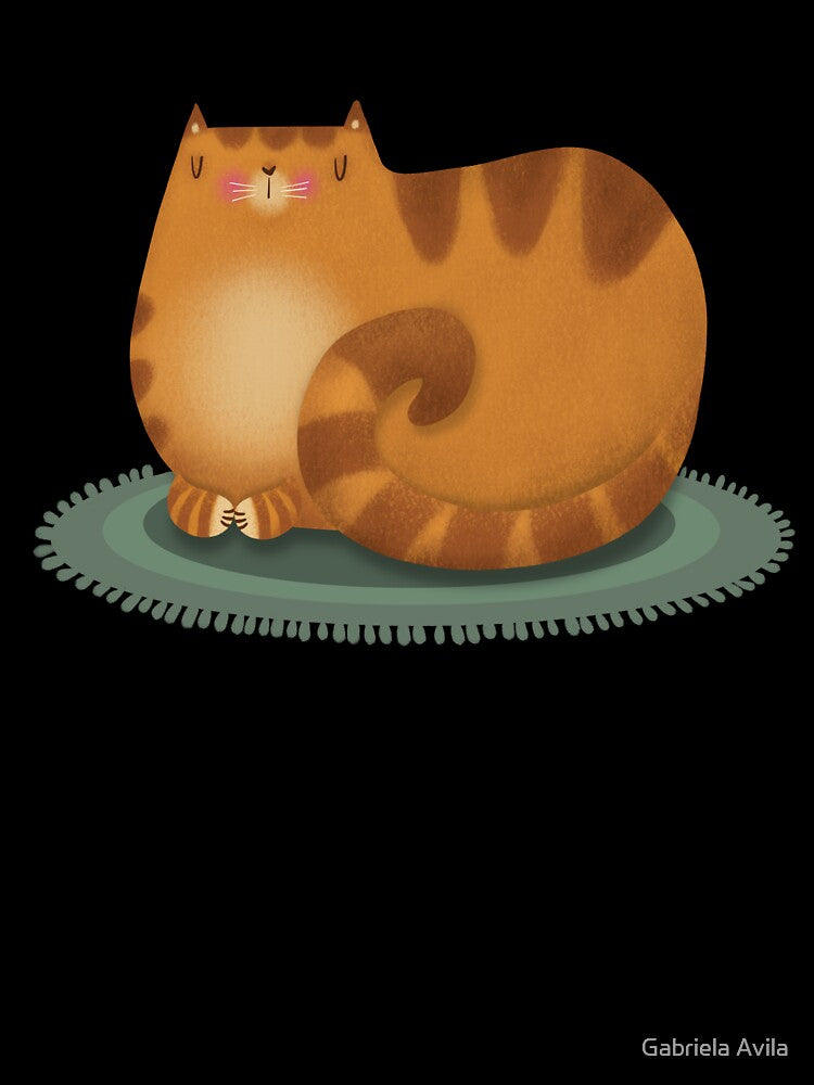 Ginger Tabby Cat Loaf by poket.piktures