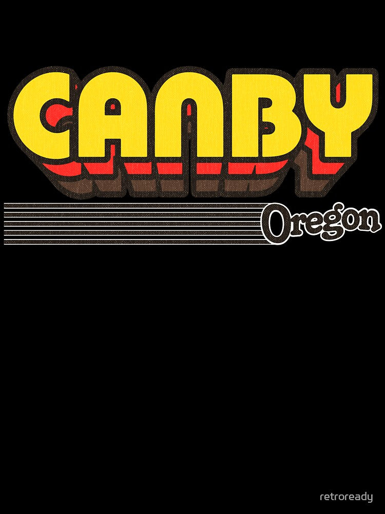 Canby, Oregon | Retro Stripes by retroready