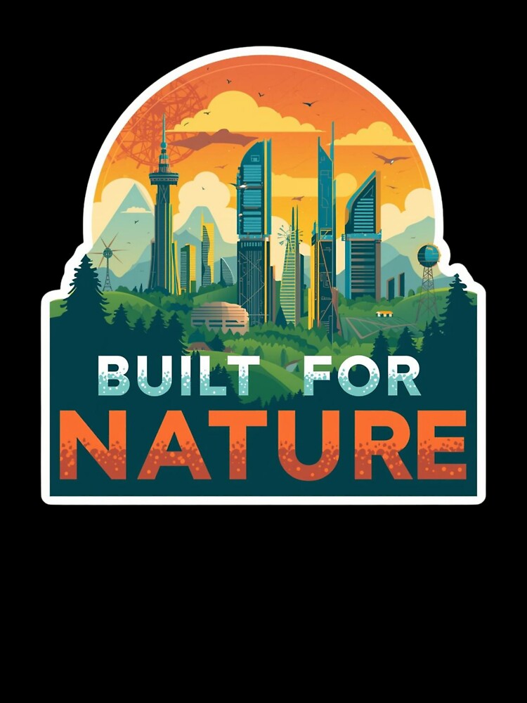 Solarpunk Future City - Green Sustainable Utopia by The Silly Grumpy Society