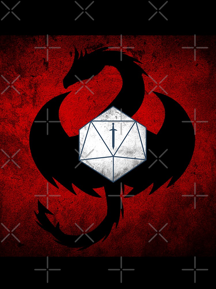 Dungeons and Dragons Reverse Color Design by Nav19at0r