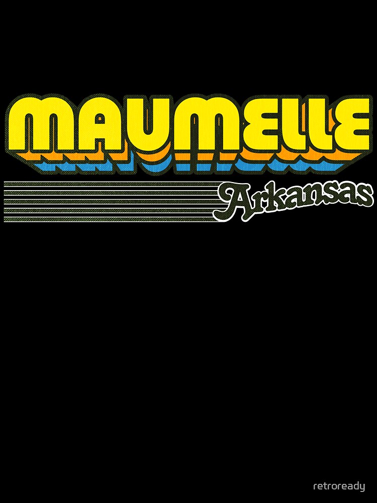 Maumelle, Arkansas | Retro Stripes by retroready