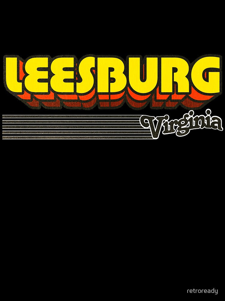 Leesburg, Virginia | Retro Stripes by retroready