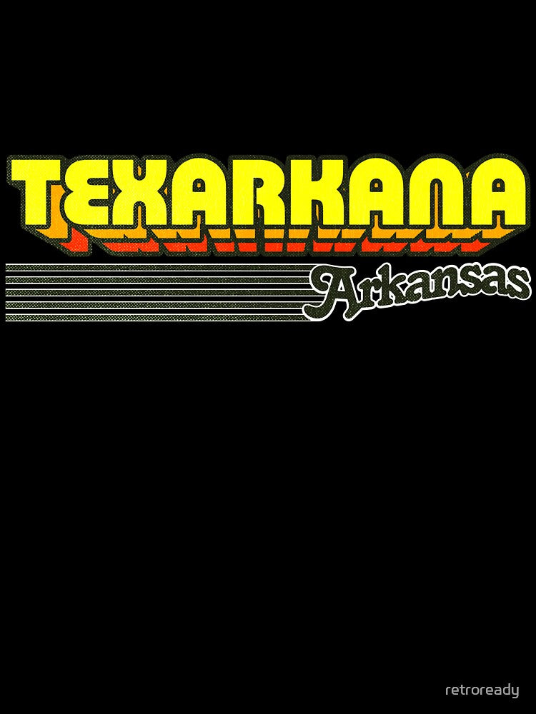 Texarkana, Arkansas | Retro Stripes by retroready