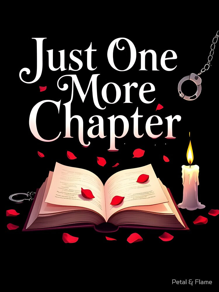 Just One More Chapter | Dark Romance Reader Design – Crimson Edition by Petal & Flame