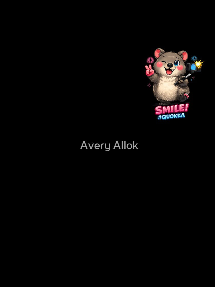 CUTE ADORABLE BEAR TAKING SELFIE by Avery Allok