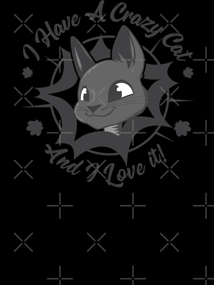 I Have A Crazy Cat And I Love it Coffee Mug by Creatrick