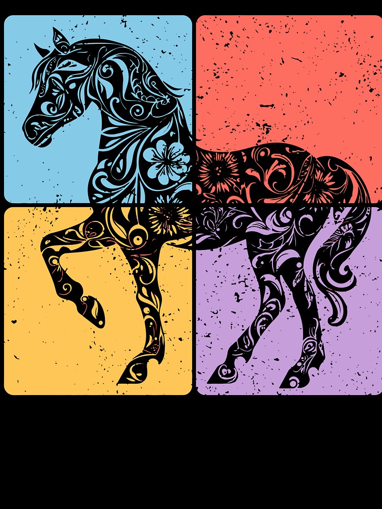 Vintage Carousel Horse Aesthetic by TuncGK