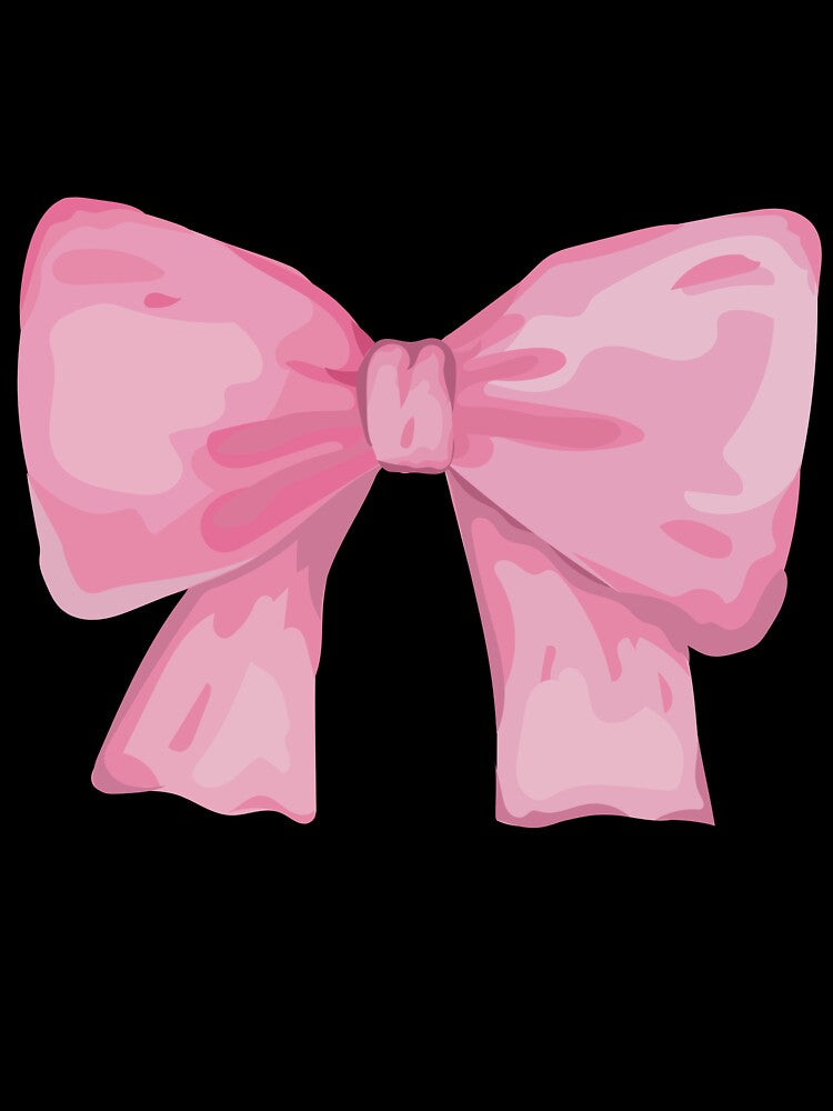 Coquette pink bow by Berenicelee23