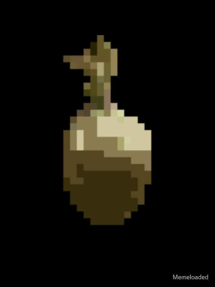 Pixel Art Seed Fruit by Memeloaded