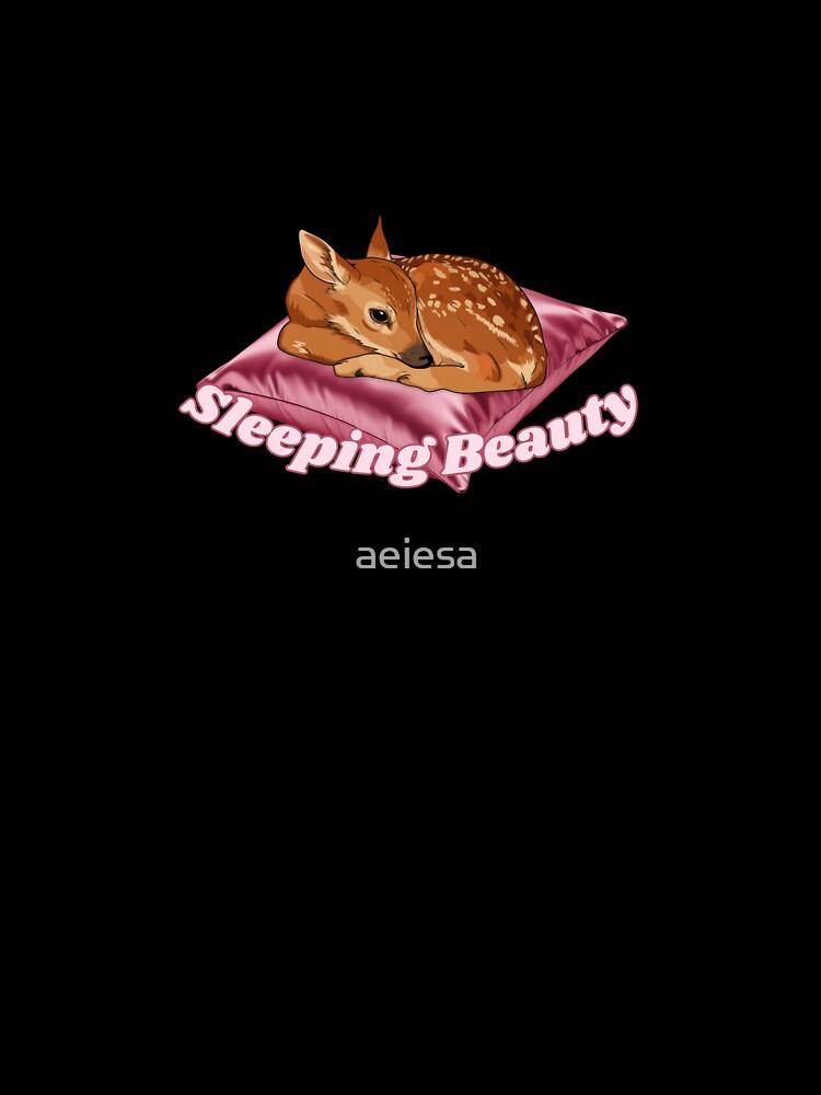 Sleeping Beauty Cute Baby Deer Sleeping by aeiesa