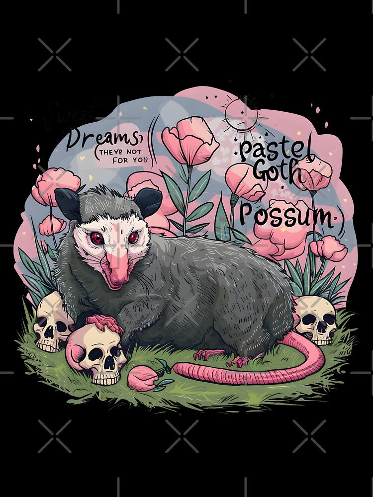 sweet dreams goth possum Street Cats Squad by bluel_evin