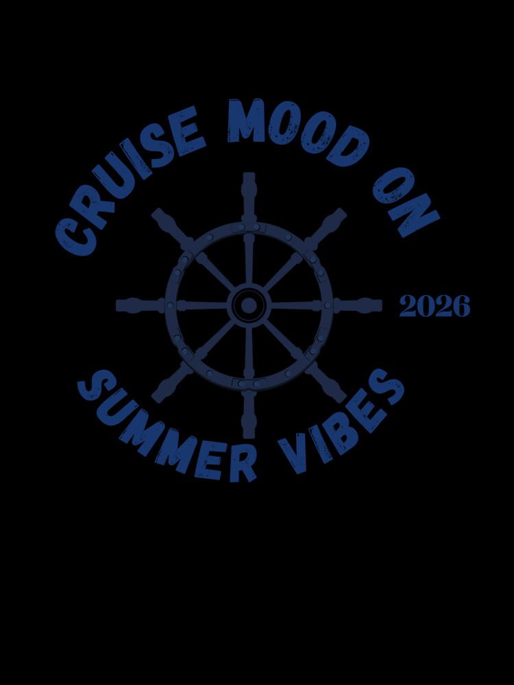 Cruise Mood On T-Shirt – Out of Office Vacation Shirt, Cruise Life Tee, Travel & Holiday Outfit by The Sea Side