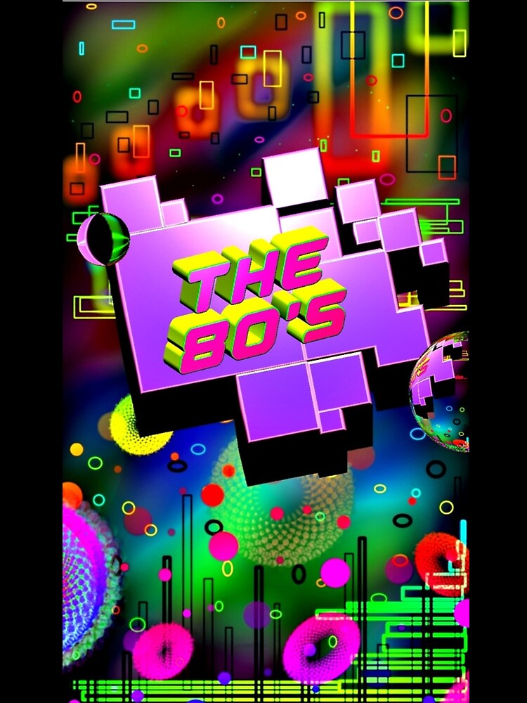 3D 80's by neonmoonwaves